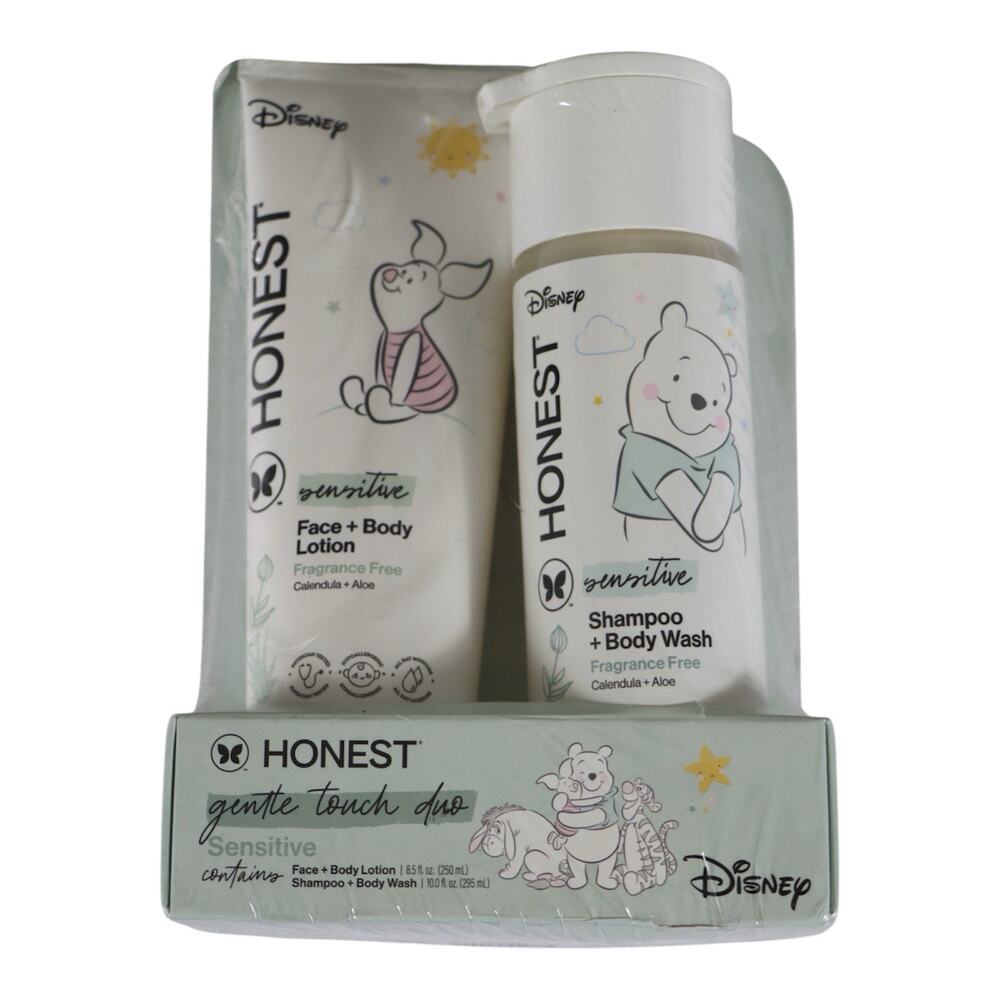 Honest‎ Disney Sensitive Gentle Touch Duo Pooh Piglet Shampoo Lotion Gift Set